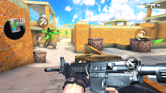 اسکرین شات 2 بازی Gun Strike: FPS Shooter Game