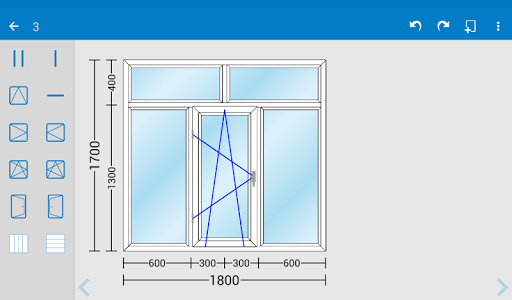 اسکرین شات برنامه PVC window door design-iwindor 8