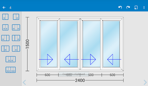 اسکرین شات برنامه PVC window door design-iwindor 7