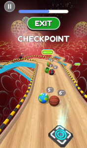 اسکرین شات بازی Racing Ball: Rolling Adventure 3