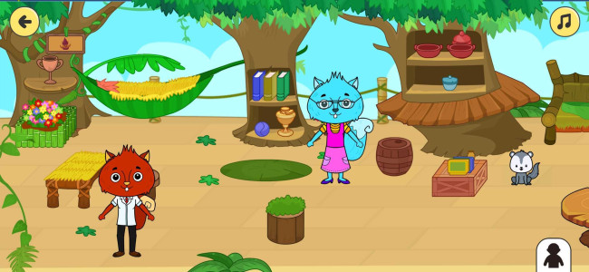 اسکرین شات 8 بازی Tizi Animal Town - House Games