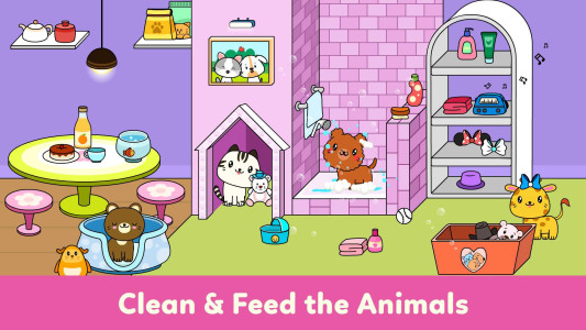 اسکرین شات 6 بازی Tizi Town - My Pet Daycare