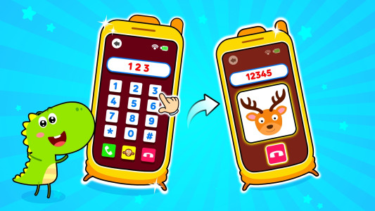 اسکرین شات 1 بازی Baby Games: Phone For Kids App