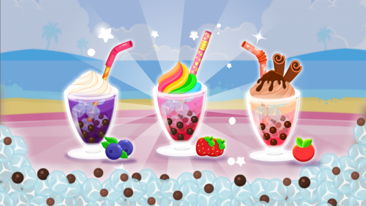 اسکرین شات 5 بازی Boba Tea Games: Bubble Tea DIY