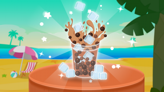 اسکرین شات 1 بازی Boba Tea Games: Bubble Tea DIY