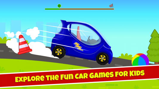 اسکرین شات بازی Tizi Town Car Racing for Kids 1