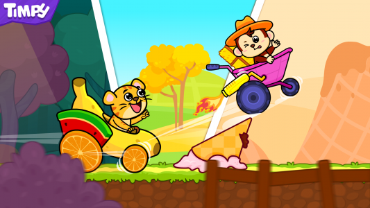 اسکرین شات 1 بازی Car Racing Games for Kids