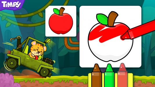 اسکرین شات 7 بازی Car Racing Games for Kids