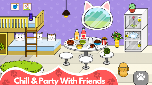 اسکرین شات بازی My Cat Town - Cute Kitty Games 3