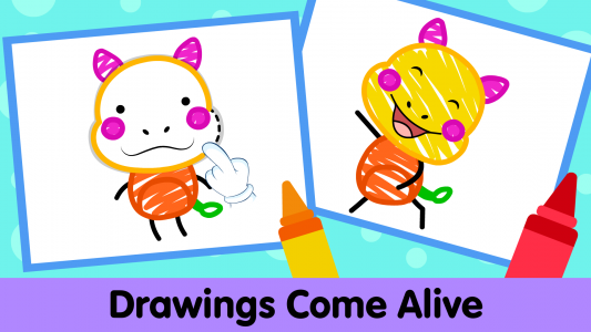 اسکرین شات بازی Kids Drawing & Painting Games 1