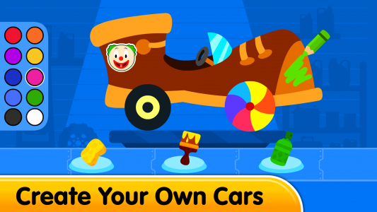 اسکرین شات بازی Car Games for Kids & Toddlers 7