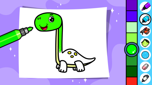 اسکرین شات 8 بازی Baby Coloring Games for Kids