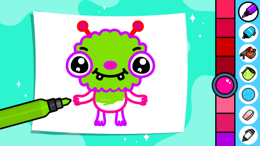 اسکرین شات 7 بازی Baby Coloring Games for Kids