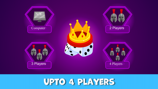 اسکرین شات 2 بازی Ludo Offline Dice Board Game