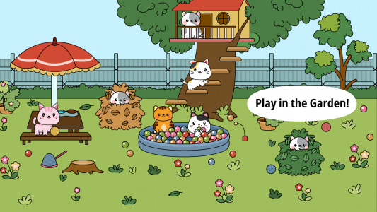 اسکرین شات 8 بازی My Cat Town - Tizi Pet Games