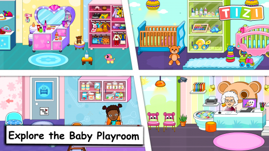 اسکرین شات بازی My Tizi Town Daycare Baby Game 1