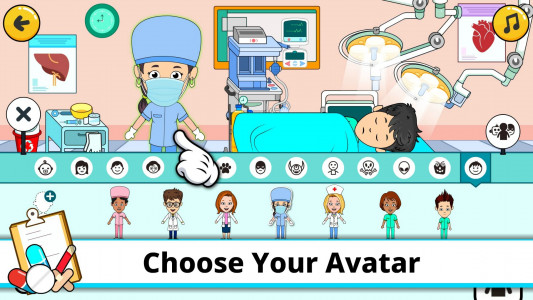 اسکرین شات 3 بازی My Hospital Town Doctor Games