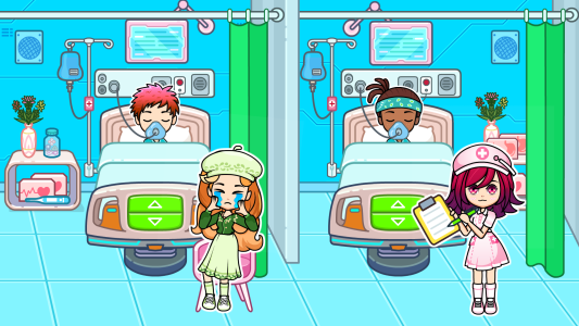 اسکرین شات 2 بازی My Hospital Town Doctor Games