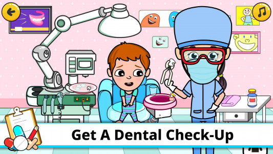 اسکرین شات 6 بازی My Hospital Town Doctor Games