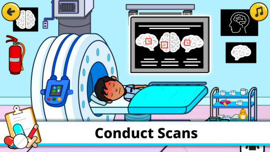 اسکرین شات 4 بازی My Hospital Town Doctor Games
