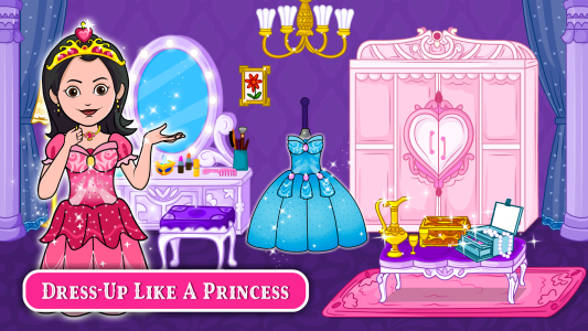 اسکرین شات 2 بازی Tizi World Princess Town Games