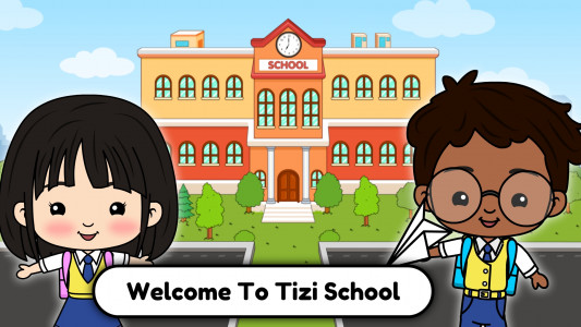 اسکرین شات 1 بازی Tizi Town - My School Games