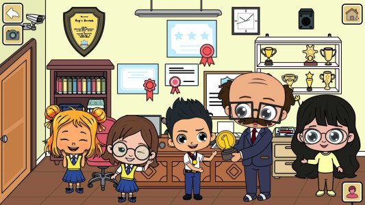 اسکرین شات 4 بازی Tizi Town - My School Games