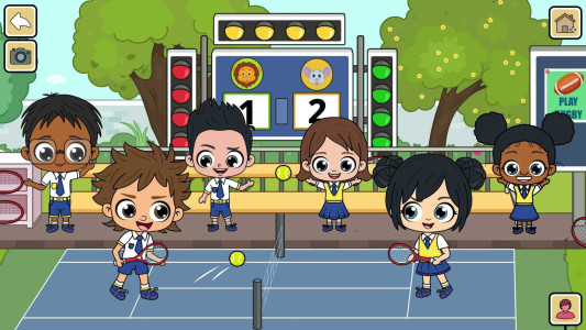 اسکرین شات 5 بازی Tizi Town - My School Games