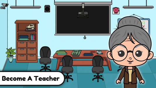 اسکرین شات 4 بازی Tizi Town - My School Games