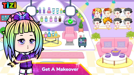 اسکرین شات 7 بازی Tizi Town: Doll Dress Up Games