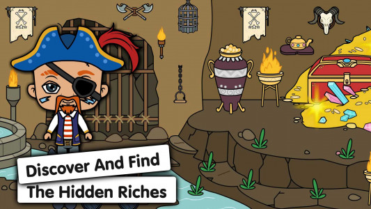 اسکرین شات بازی My Pirate Town: Treasure Games 6