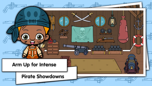 اسکرین شات بازی My Pirate Town: Treasure Games 5