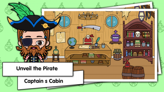 اسکرین شات بازی My Pirate Town: Treasure Games 3