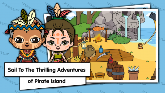 اسکرین شات بازی My Pirate Town: Treasure Games 1