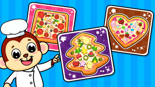 اسکرین شات بازی Timpy Pizza Kids Cooking Games 1