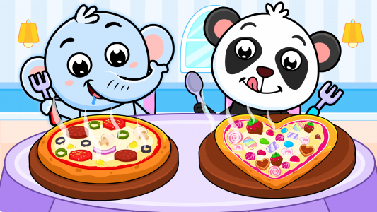 اسکرین شات 6 بازی Kids Pizza Maker Cooking Games