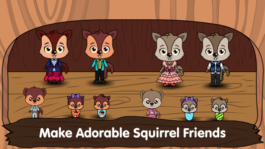 اسکرین شات 3 بازی Animal Town - My Squirrel Home