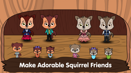 اسکرین شات 3 بازی Animal Town - My Squirrel Home