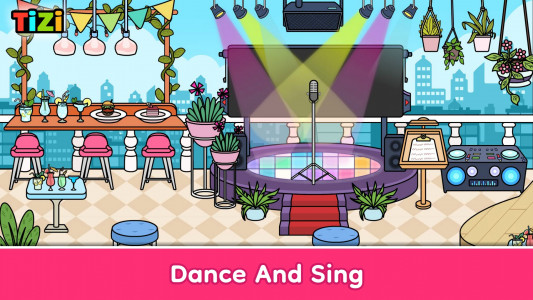 اسکرین شات 6 بازی My Tizi City - Town Life Games