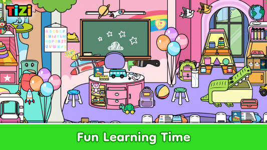 اسکرین شات 7 بازی My Tizi City - Town Life Games