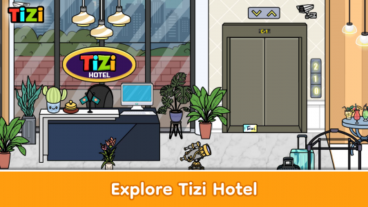 اسکرین شات 4 بازی My Tizi City - Town Life Games