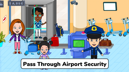 اسکرین شات 3 بازی Tizi Town - My Airport Games