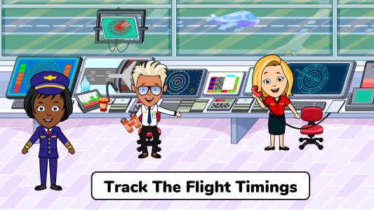 اسکرین شات 4 بازی Tizi Town - My Airport Games