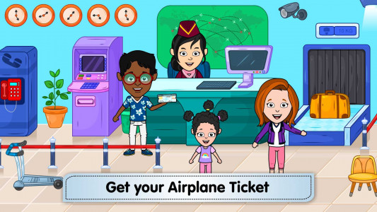 اسکرین شات بازی Tizi Town - My Airport Games 2