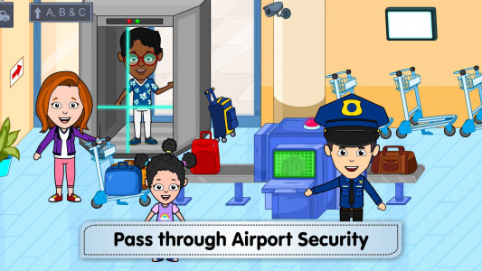 اسکرین شات بازی Tizi Town - My Airport Games 3