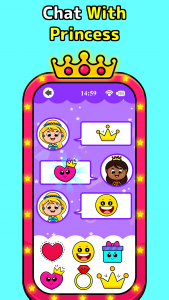 اسکرین شات بازی Timpy Baby Princess Phone Game 3