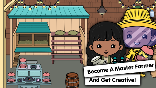 اسکرین شات 5 بازی Tizi Town: My Animal Farm Life