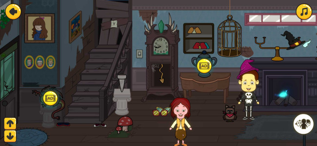 اسکرین شات 8 بازی Tizi Town - My Haunted House