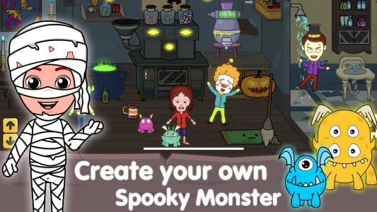اسکرین شات 7 بازی Tizi Town - My Haunted House