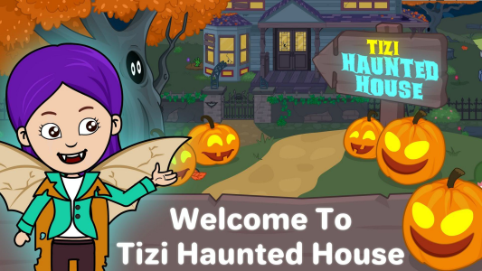 اسکرین شات 1 بازی Tizi Town - My Haunted House